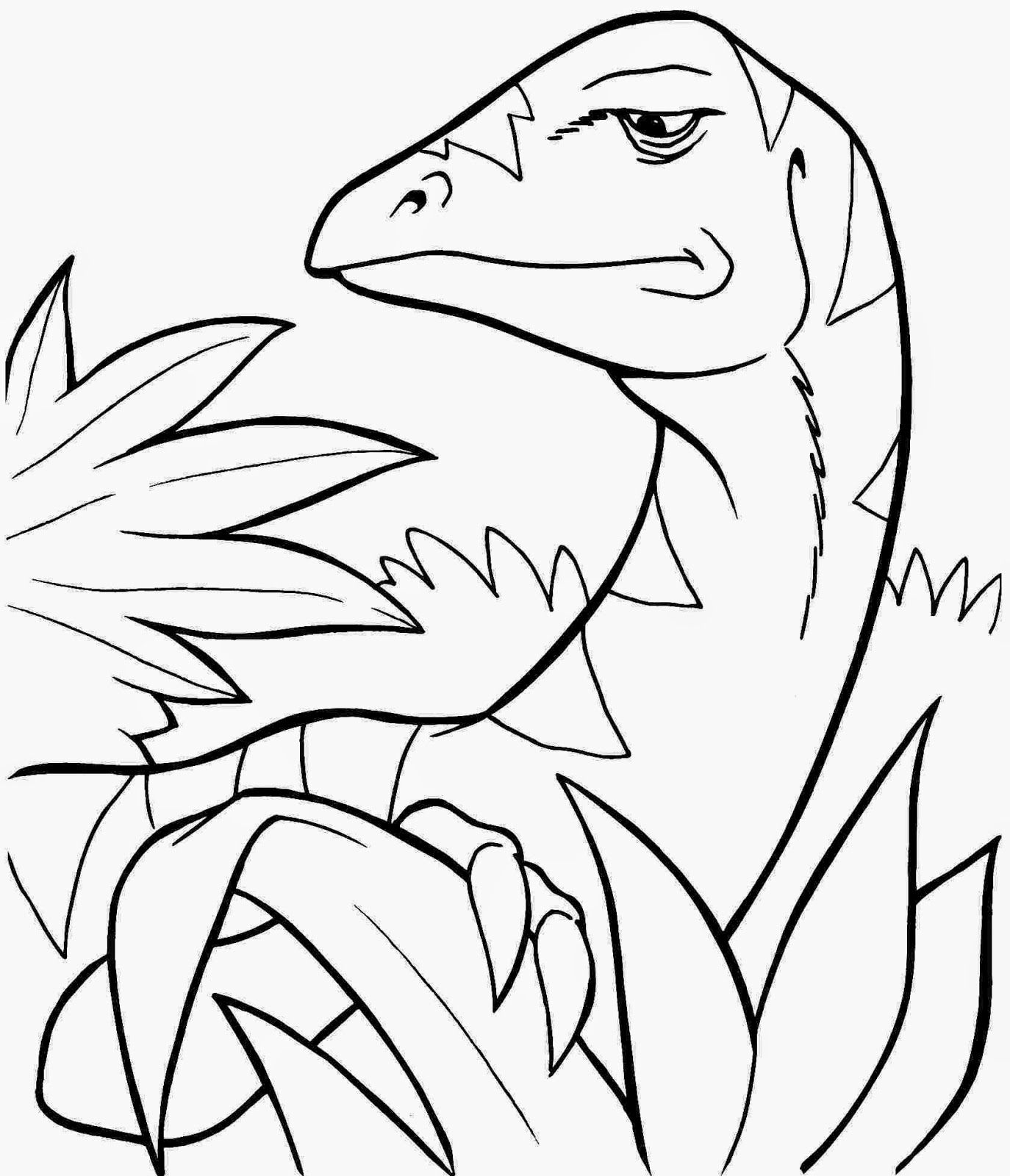 Coloring Pages Dinosaur Free Printable Coloring Pages