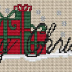 Crafts By Starlight Free Cross Stitch Merry Christmas