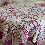Crochet Motif Patterns For Tablecloth Part 7 Border Diy