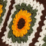 Crochet Sunflower Afghan AllFreeCrochetAfghanPatterns