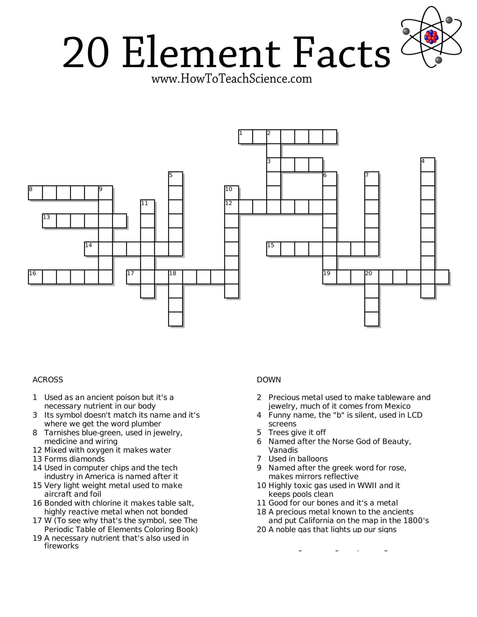 Crossword Printable 7Th Grade Printable Crossword Puzzles