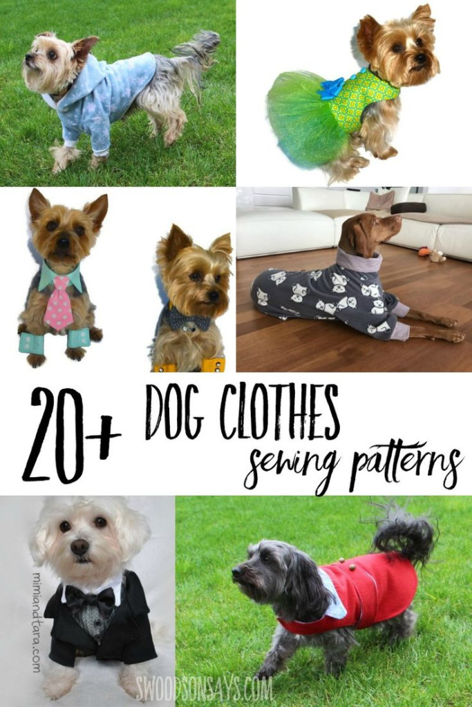 Cutest Paid Free Printable Dog Clothes Patterns Dog