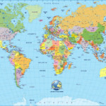 Desktopict Free Printable World Map World Political