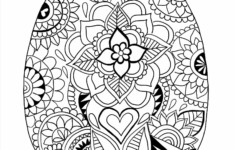 Detailed Easter Egg Coloring Pages At GetDrawings Free