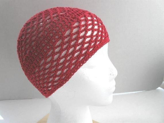 Digital Crochet Pattern Crochet Skull Cap Pattern Crochet