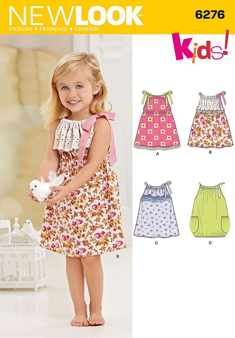  Discontinued New Look Pattern Dresses 6276 Sewing 