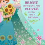Disney Frozen Best Day Ever Musical Birthday Card