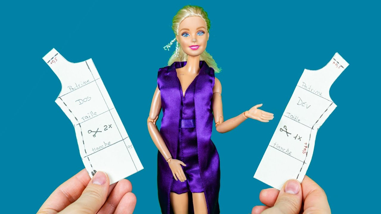 DIY Barbie Clothes How To Make Patterns DIY Ideas For 