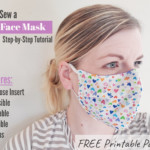 DIY Face Mask Tutorial And Pattern Eat Pray Create