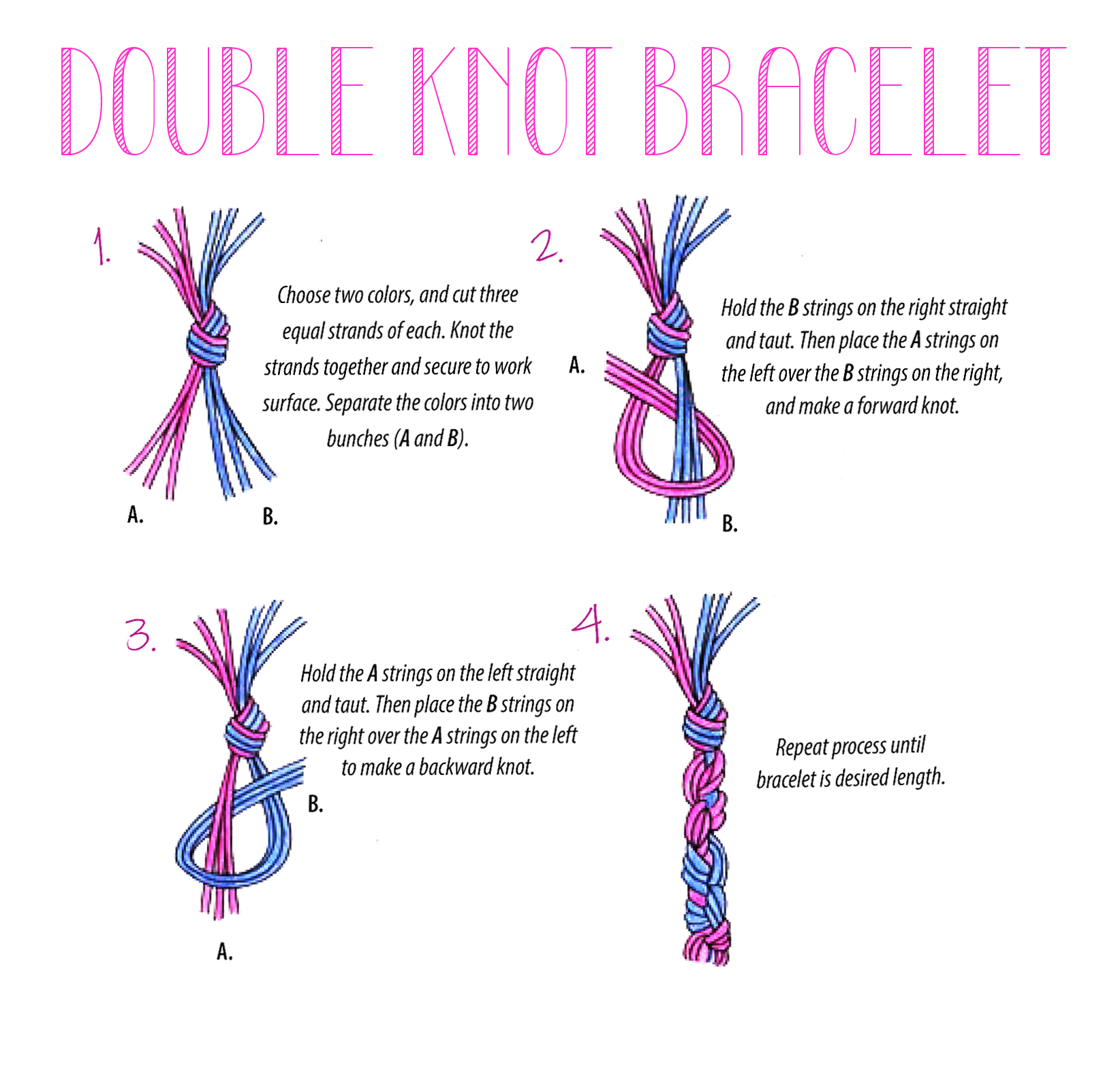 DIY Friendship Bracelet Kit With FREE PRINTABLES