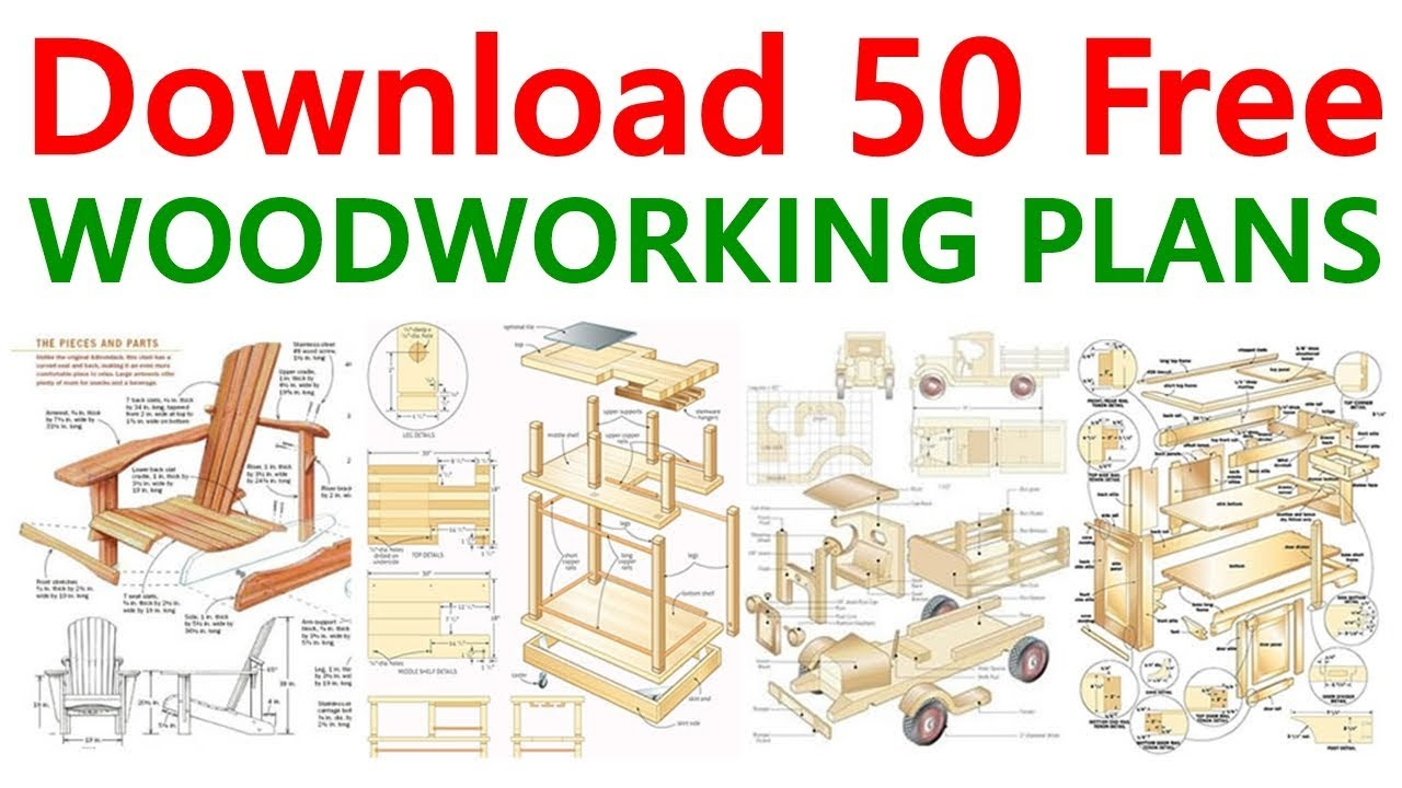 Download 50 Free Woodworking Plans DIY Projects YouTube