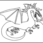 Dragon Coloring Pages Printable Activity Shelter