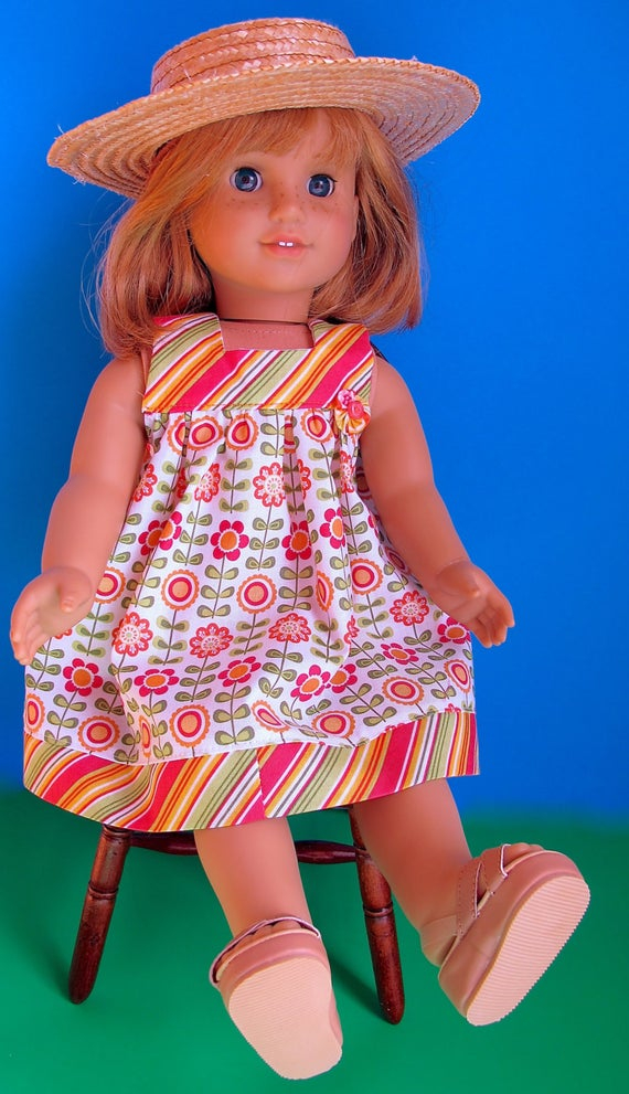 Dress Pattern PDF For American Girl 18 Inch Doll By Tiedyediva