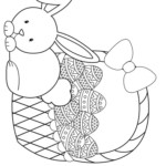 Easter Bunny Coloring Pages Free Printable Easter Bunny