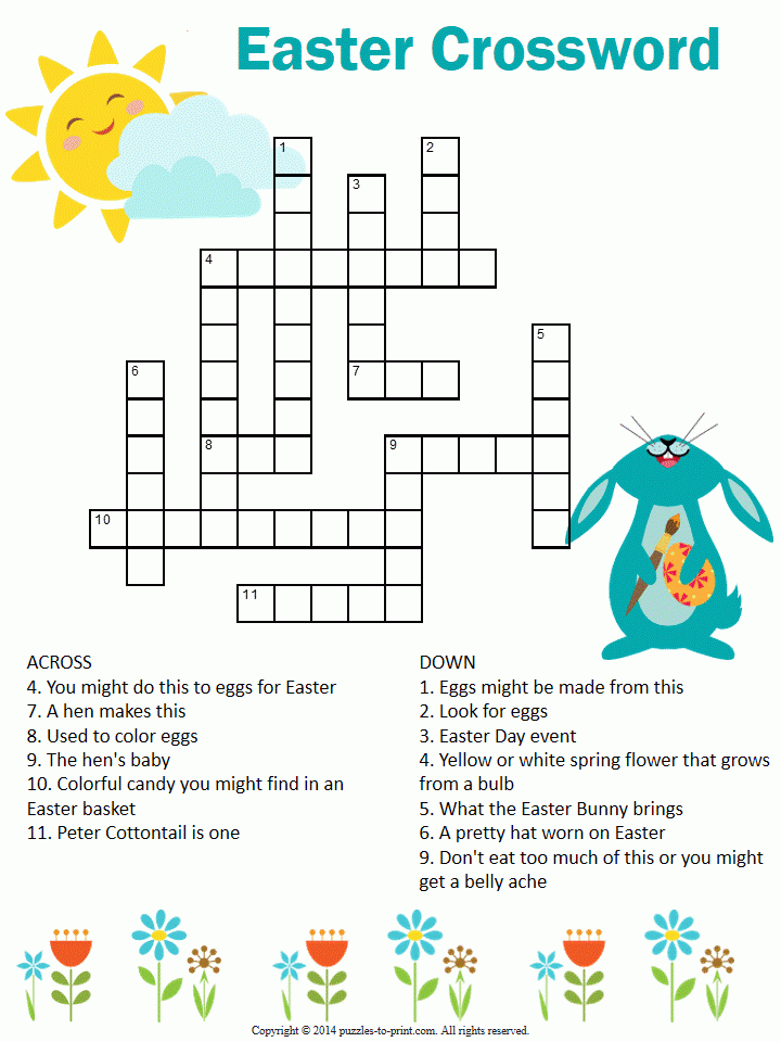 Easter Crossword Puzzle