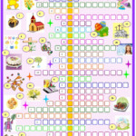 Easter Crossword Puzzle ESL Worksheet Of The Day By