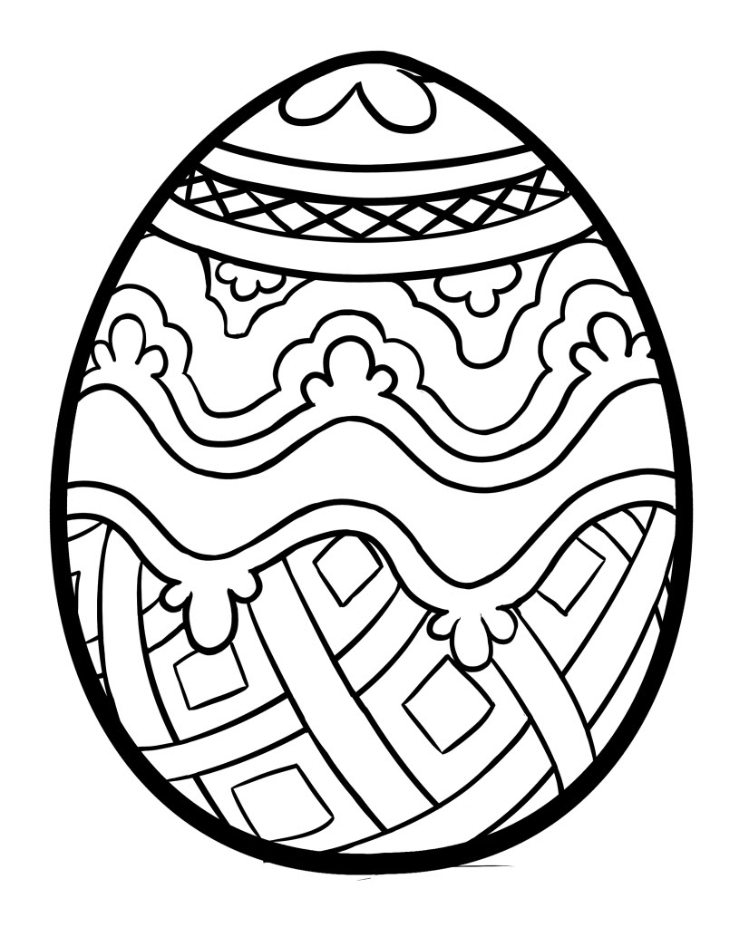 Easter Egg Drawing ClipArt Best
