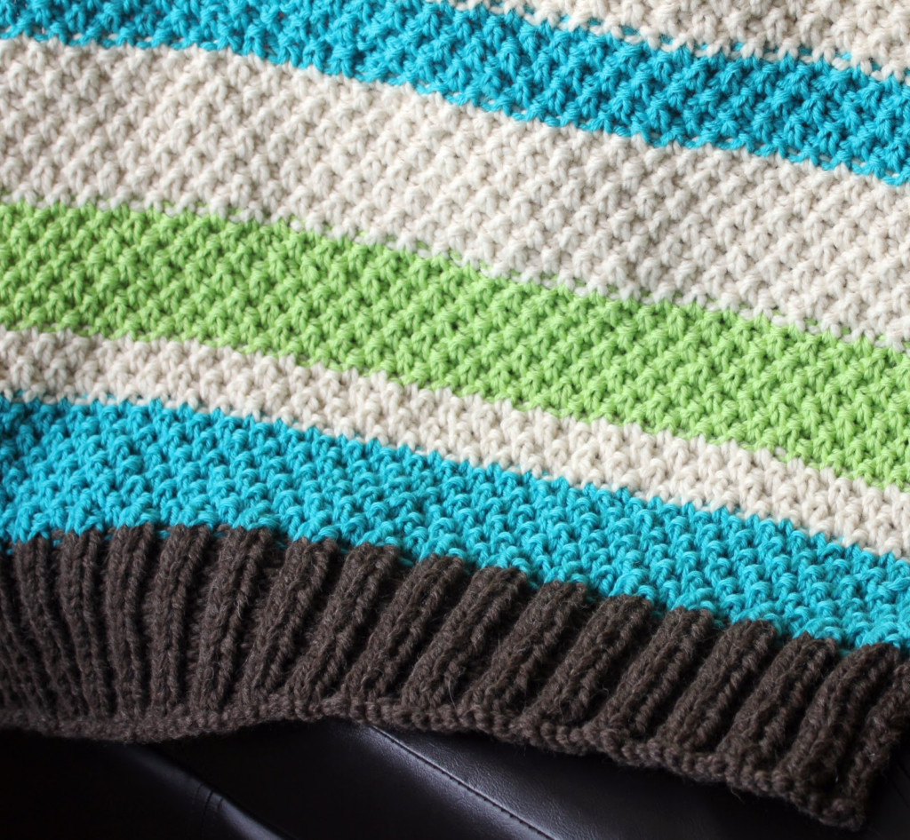 Easy Baby Blanket Knitting Pattern For Beginners With