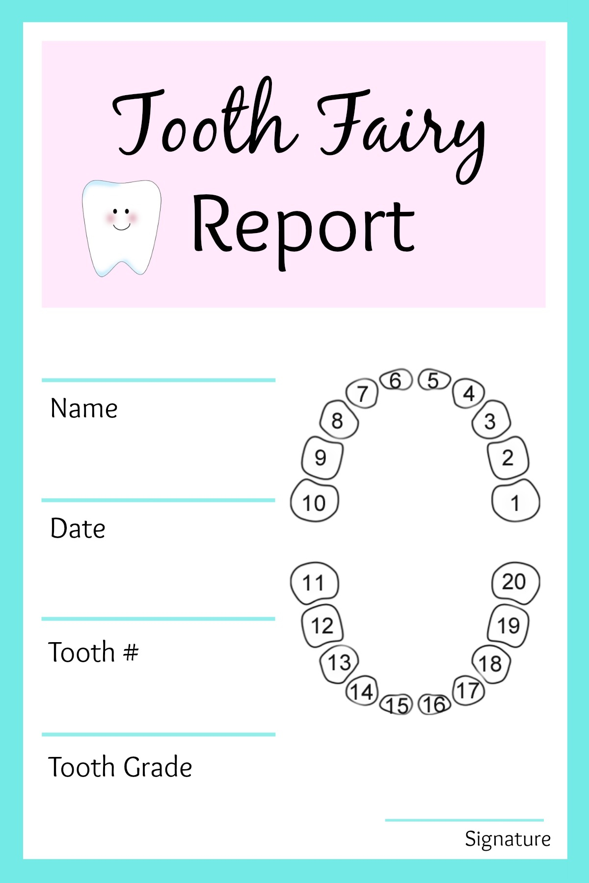Easy Tooth Fairy Ideas Tips For Parents Free Printables