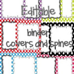 EDITABLE BINDER COVERS AND SPINES By Miss Nelson TpT