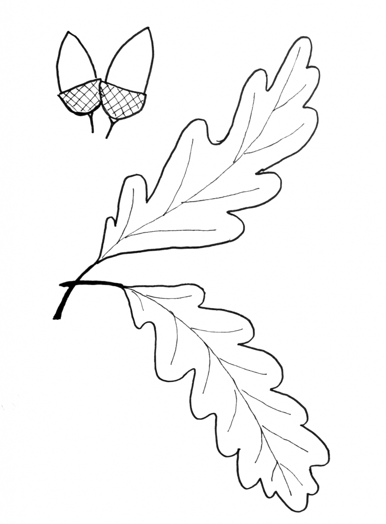 Fall Leaf Pattern Printables Just Paint It Blog