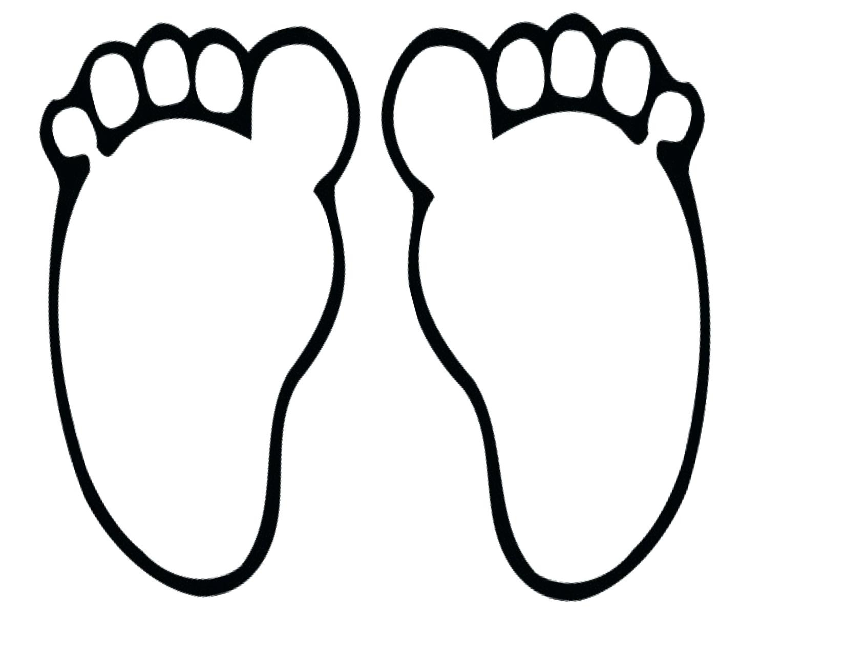 Foot Outline Free Download On ClipArtMag