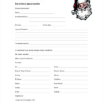 FREE 10 Sample Secret Santa Questionnaire Forms In PDF