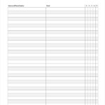 FREE 19 Sample Attendance Sheet Templates In PDF MS Word