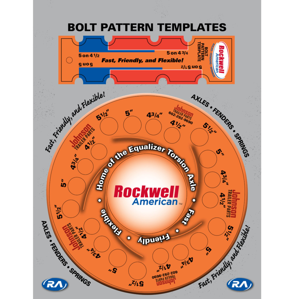 Wheel Bolt Pattern Template Printable