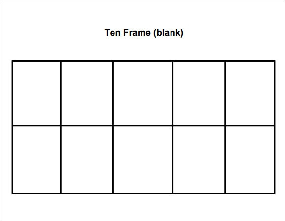 FREE 5 Ten Frame Samples In PDF