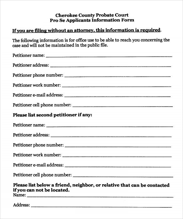 FREE 8 Sample Temporary Guardianship Forms In PDF MS Word