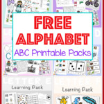 Free Alphabet ABC Printable Packs Fun With Mama
