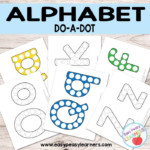 Free Alphabet Do A Dot Printables With Images Do A Dot