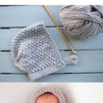 Free Baby Bonnet Hat Pattern Easy Knitting For Beginners