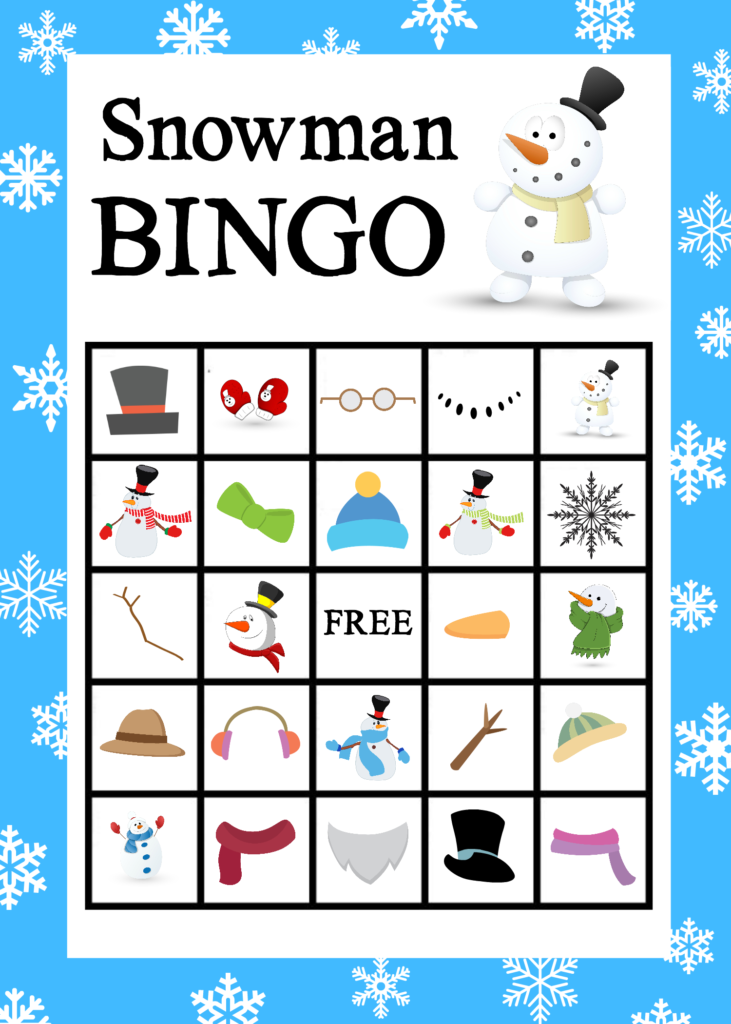 Free Bingo Patterns Printable