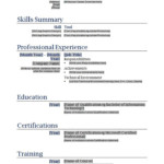 Free Blanks Resumes Templates Posts Related To Free