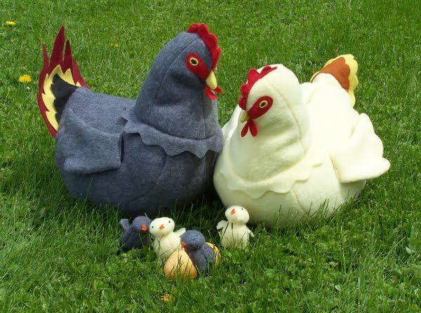 Free Chicken Sewing Pattern Pattern Review Chickens