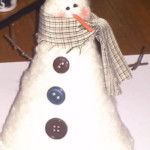 Free Country Snowman Pattern And Step By Step Instructions