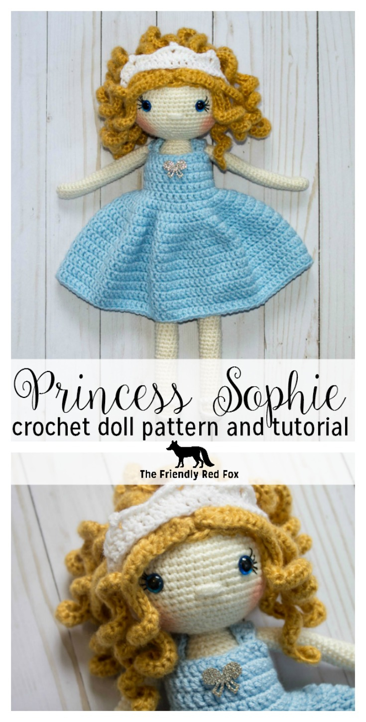 Free Crochet Doll Pattern The Friendly Sophie 