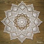 Free Crochet Pattern For Moonpetals Doily Crochet Kingdom
