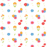 Free Digital Floral Scrapbooking Paper Ausdruckbares