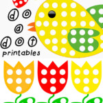 Free Do A Dot Spring Printables Totschooling Toddler