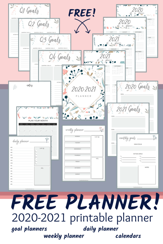Free Download 2021 2021 Printable Planner No Sign Up Free Download 2021 2021 Printable Planner No Sign Up