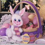 Free Easter Plastic Canvas Patterns Easter Bunny Basket