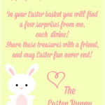 Free Easter Printables Notes From The Easter Bunny