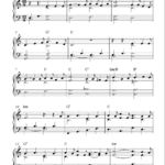 Free Easy Christmas Piano Sheet Music O Holy Night