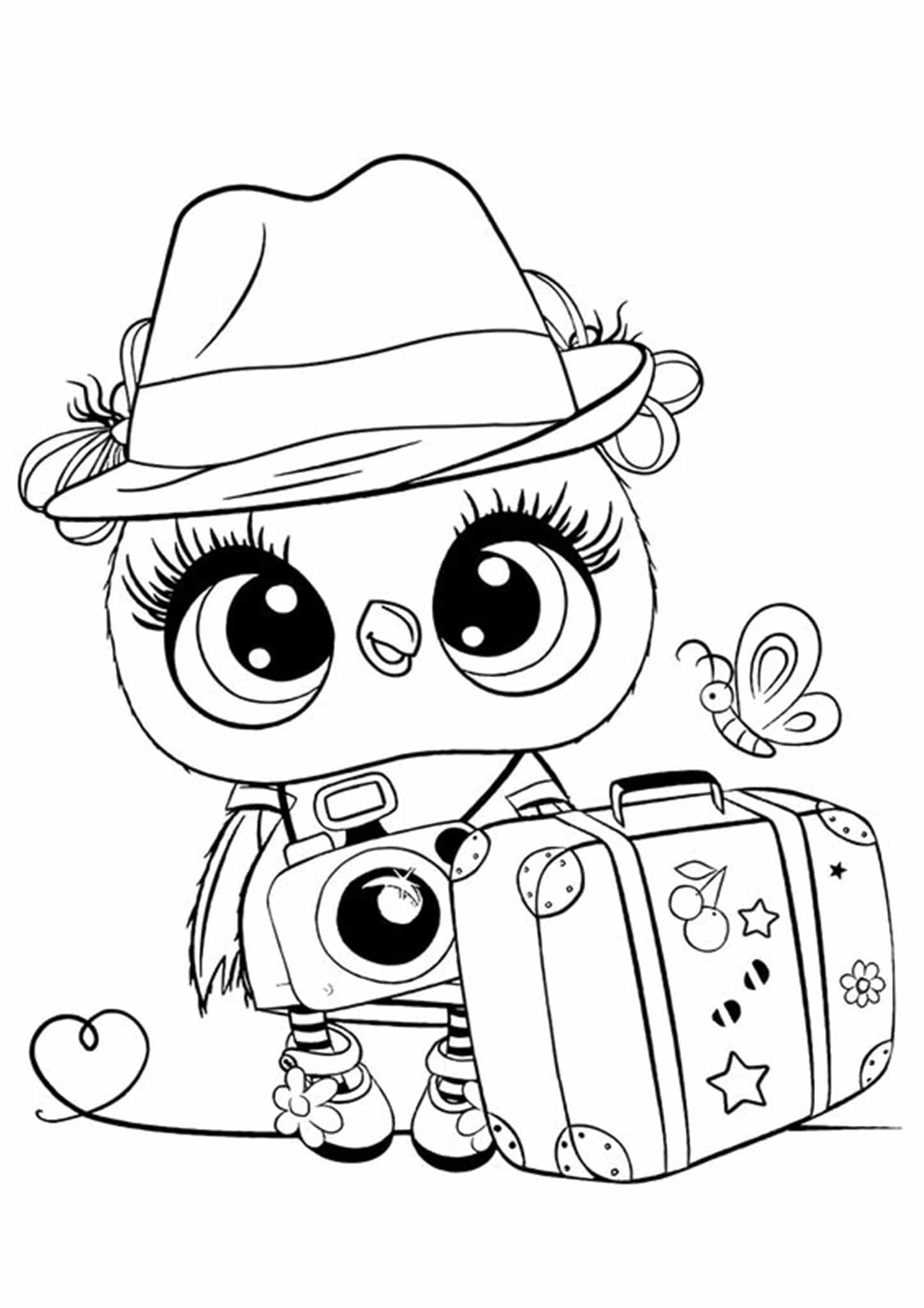 Free Easy To Print Owl Coloring Pages Tulamama