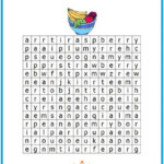 Free Easy Word Search