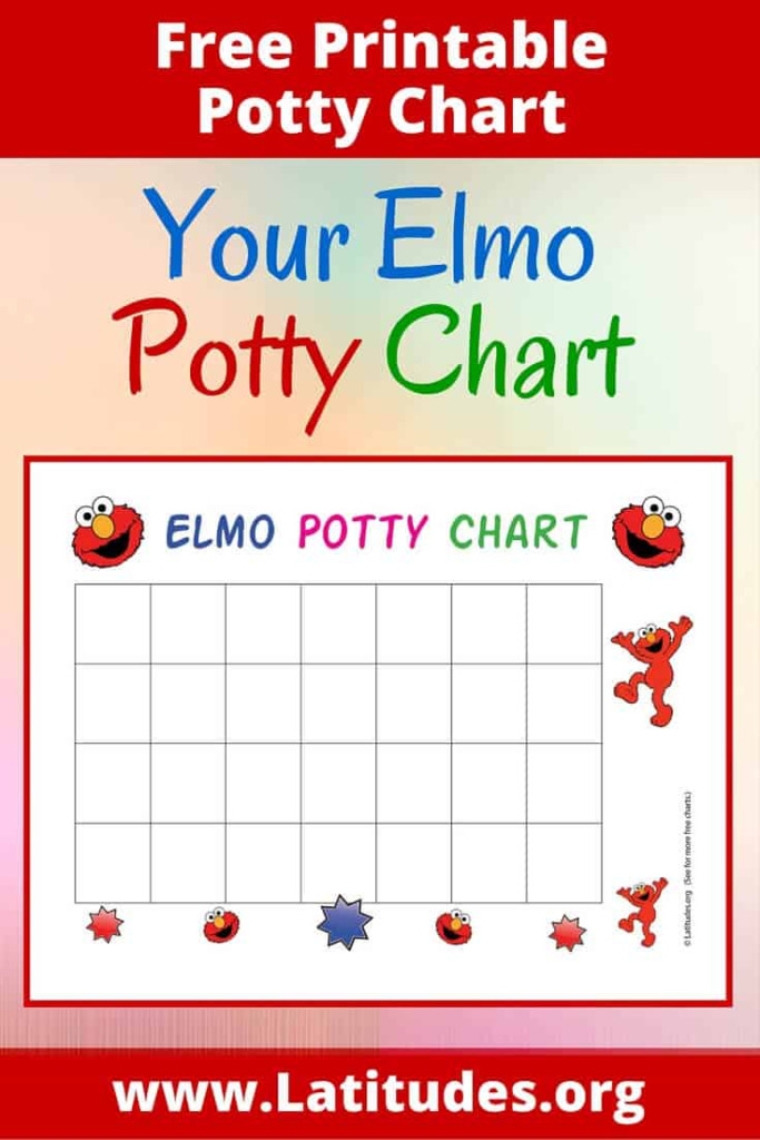 FREE Elmo Potty Training Chart ACN Latitudes