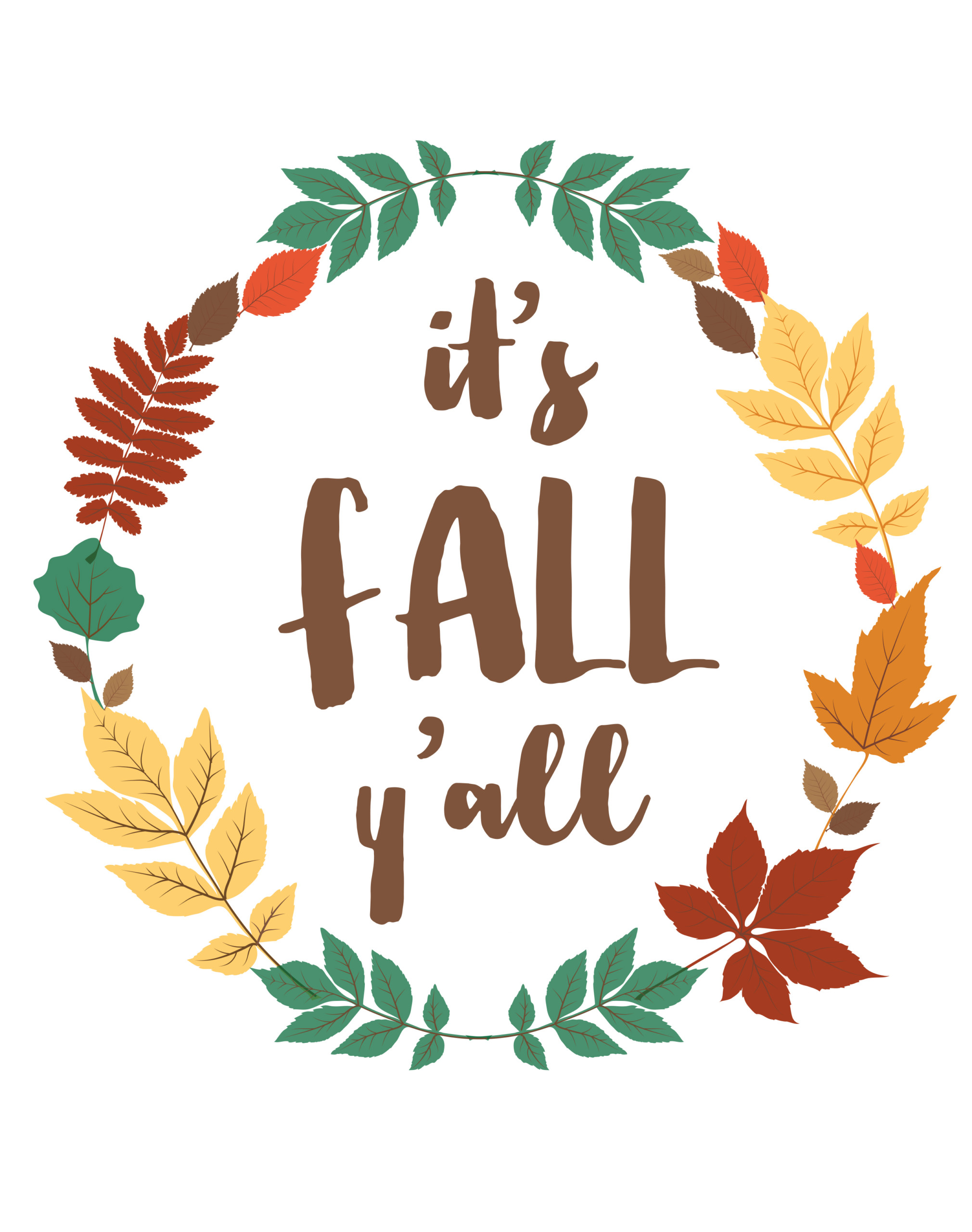 Free Fall Printables Construction2style